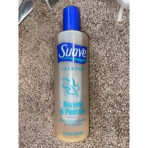 Vintage SUAVE Balsam & Protein Shampoo 15 Fl OZ Retired New Look